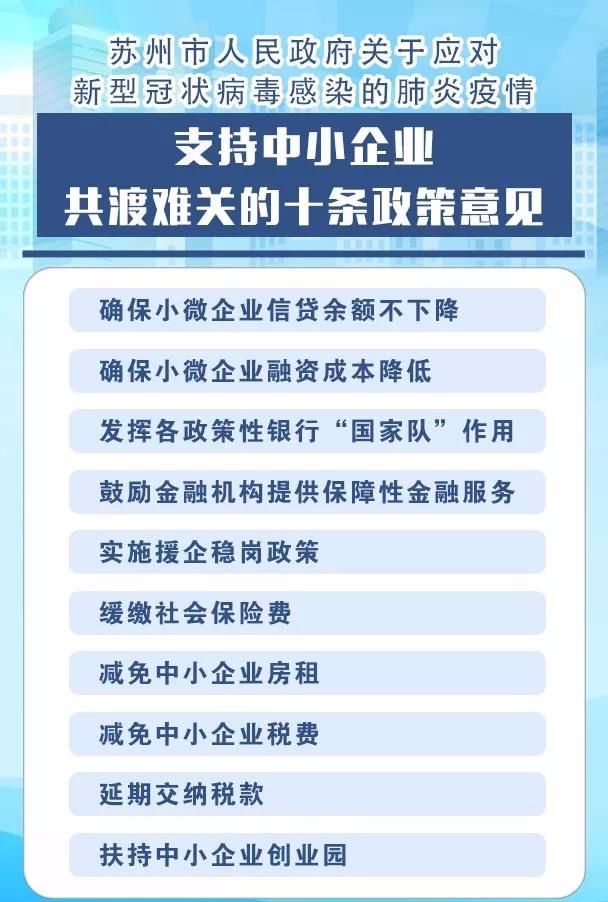 疫情期间减免政策助力企业共渡难关