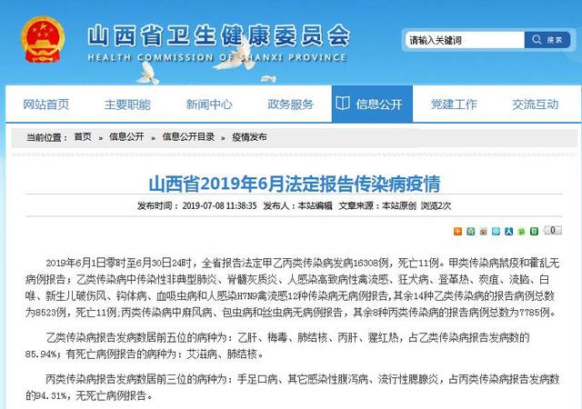 山西省最新疫情公布报告摘要