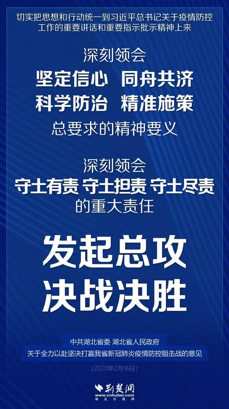 湖北省疫情政策，坚决打赢疫情防控阻击战胜利之战