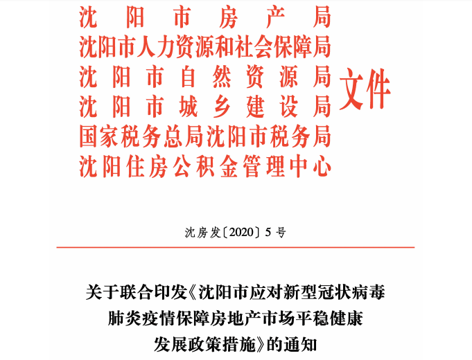 中国应对疫情，解析2020年房土减免政策实施解析