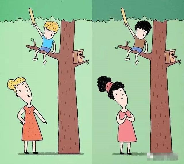 疫情期间家教漫画，教育之花绽放家庭教育之中