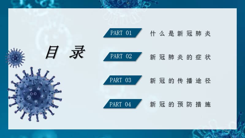 新冠疫情介绍PPT内容解析与介绍