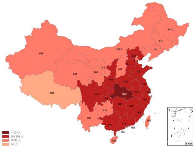 疫情之下，哪个省份疫情最轻，探究风轻云淡的省份
