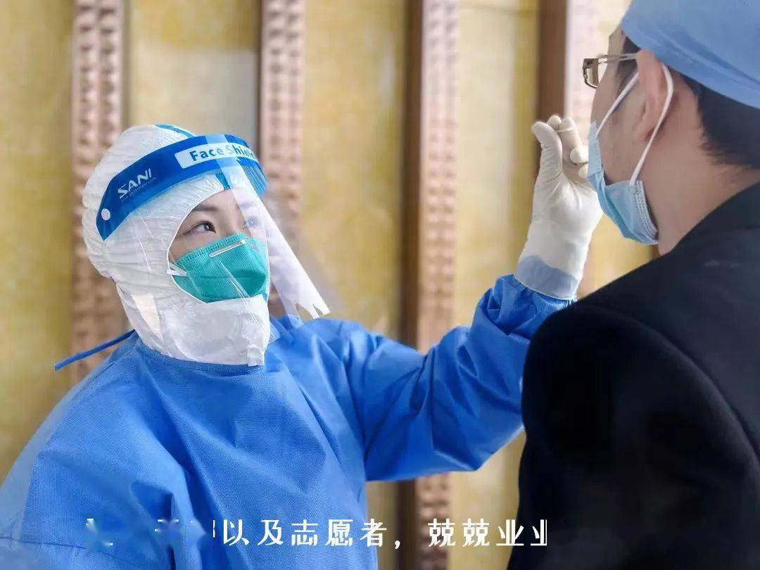 疫情之下医护人员的坚定勇气