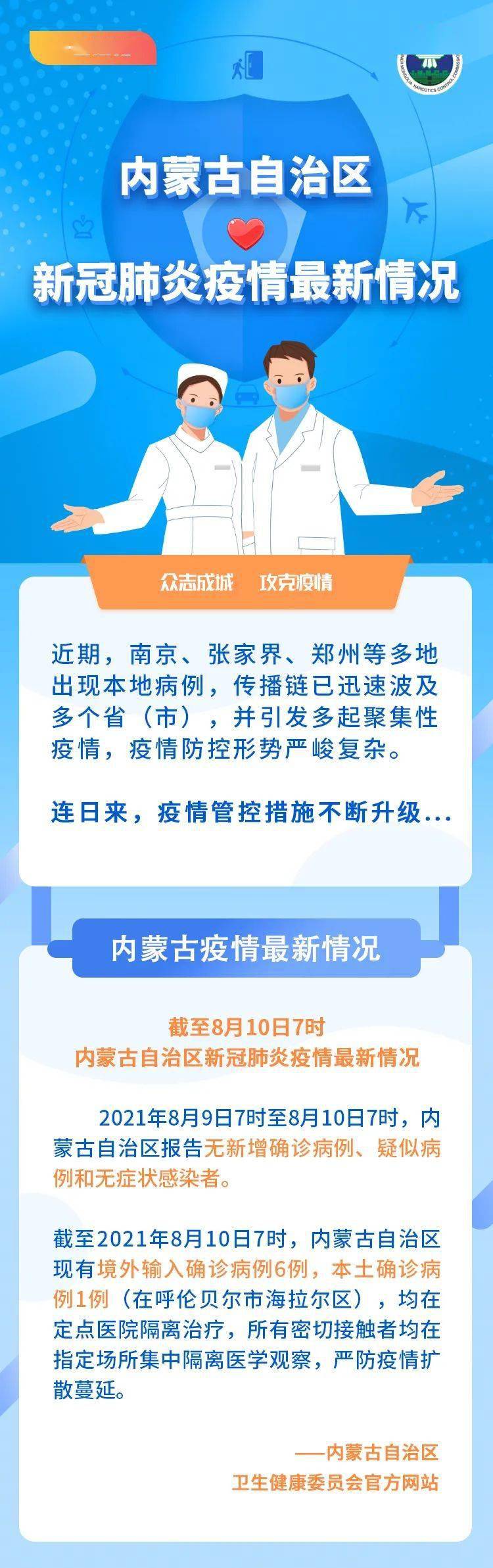 内蒙古疫情防控最新公告，坚决遏制疫情扩散，守护群众生命安全和健康
