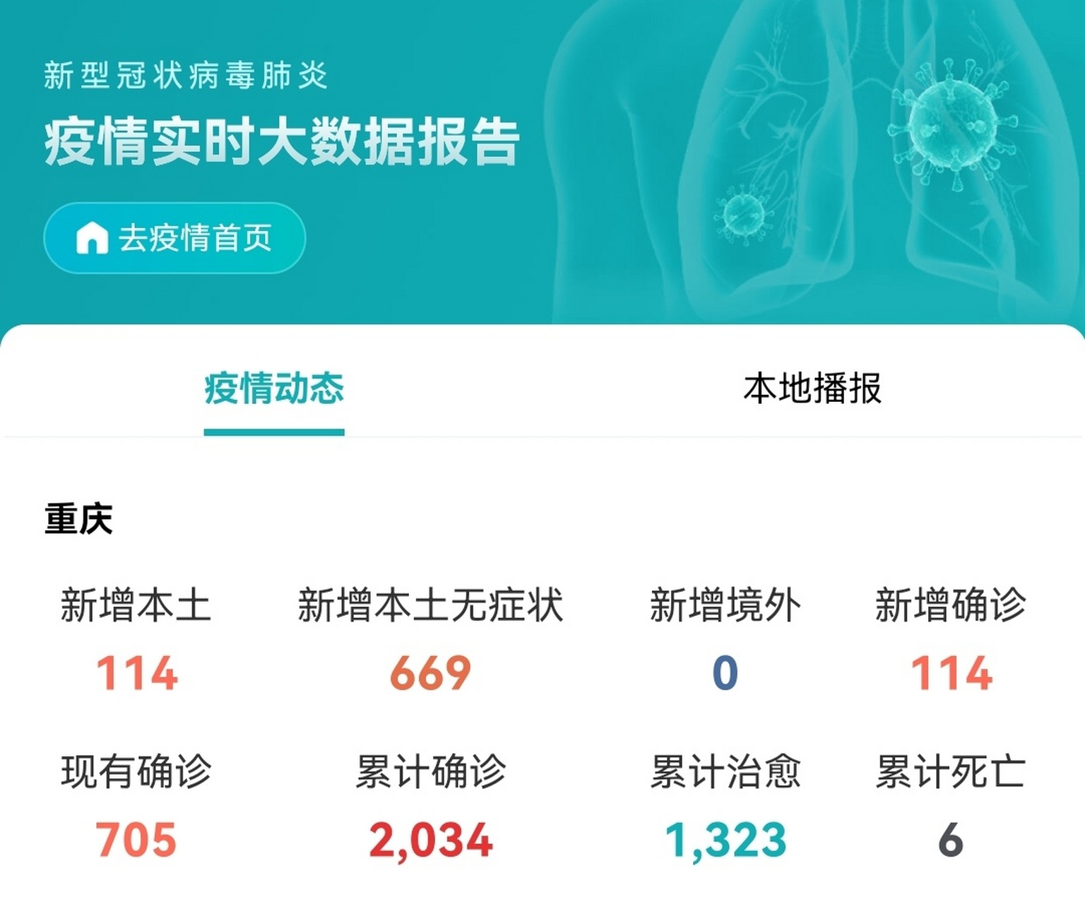 重庆与武汉疫情最新报告与消息汇总