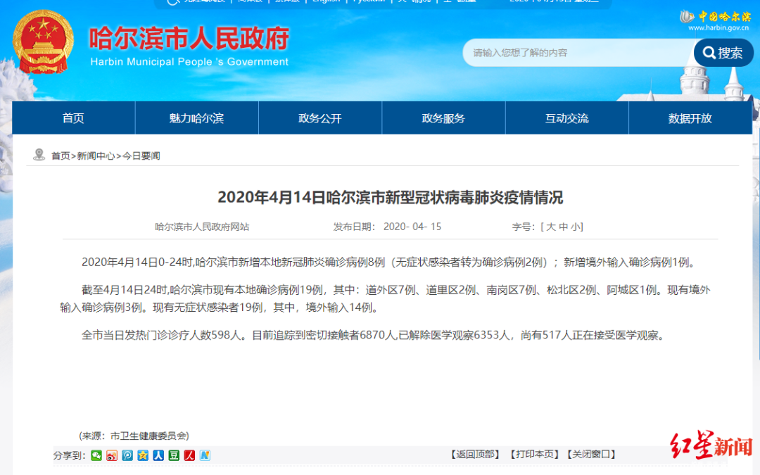 黑龙江省哈尔滨市封城状况解析