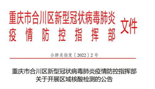 重庆市合川区疫情现状与应对策略探讨