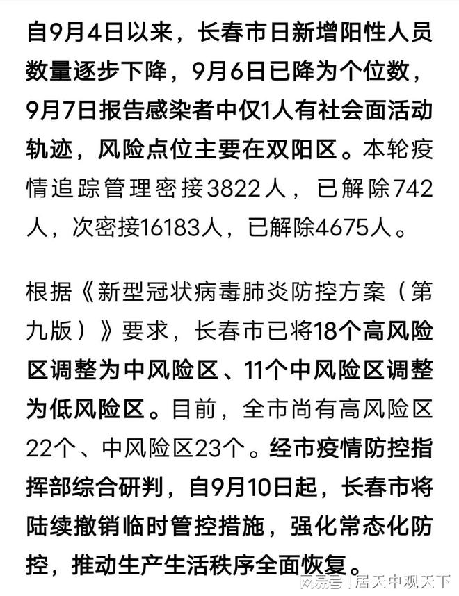 长春市疫情最新消息全面解读与分析
