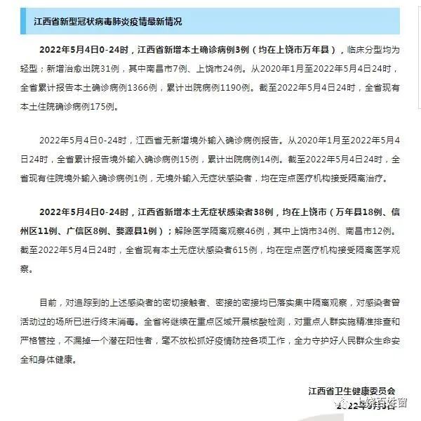 江西省疫情全面解析报告