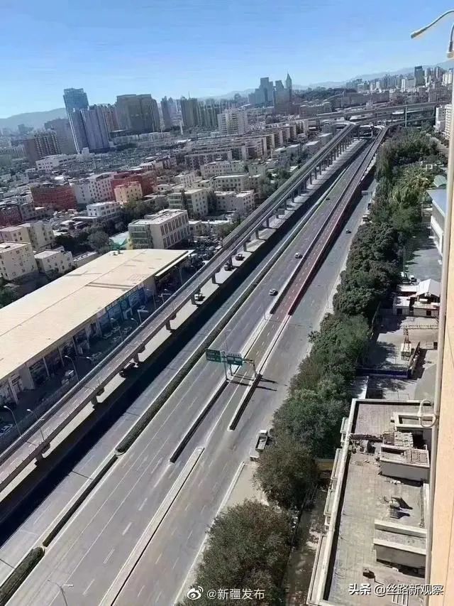 乌鲁木齐疫情实现连续多日无新增，城市坚韧，人民胜利之路