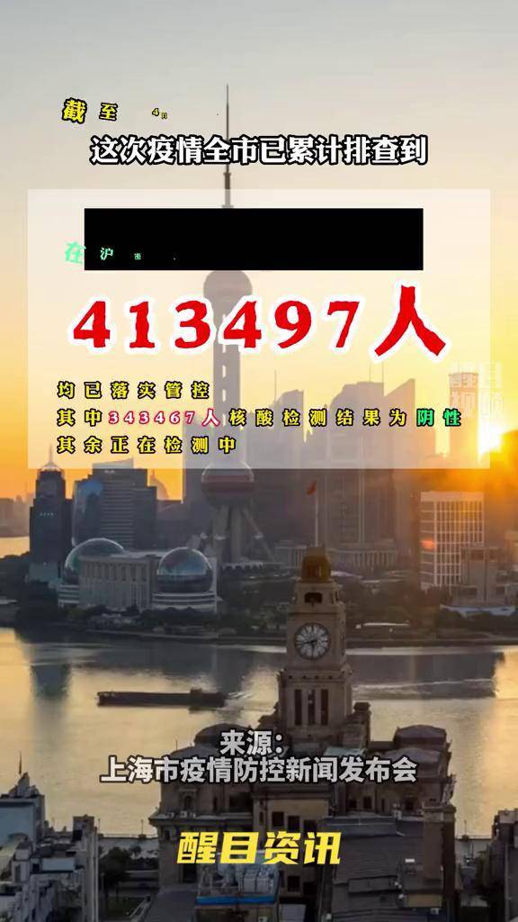 上海疫情最新通报，众志成城，共克时艰