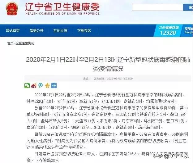 沈阳新增病例行程轨迹公布