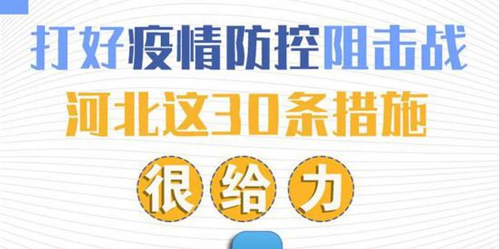 河北省疫情防控办加强措施，坚决打赢疫情防控阻击战