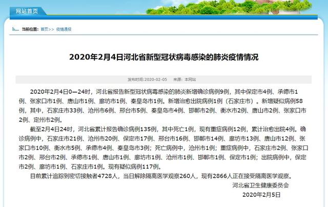 河北省新增疫情病例轨迹分析