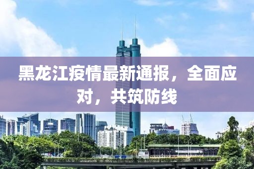 黑龙江疫情最新动态，防控升级与北京联防联控机制再强化