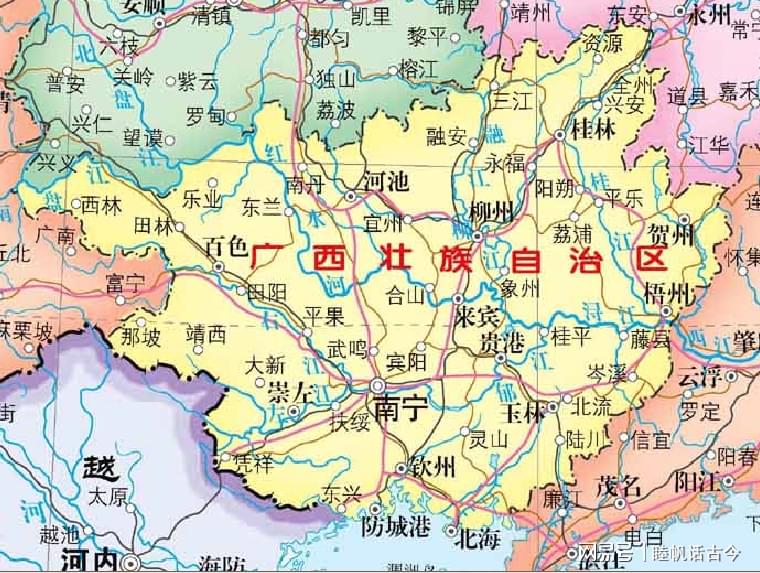 广西壮族自治区包含哪些地方？