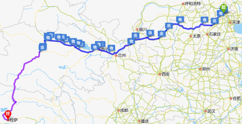 【天津拉萨自驾游路线图,天津自驾拉萨自驾攻略】