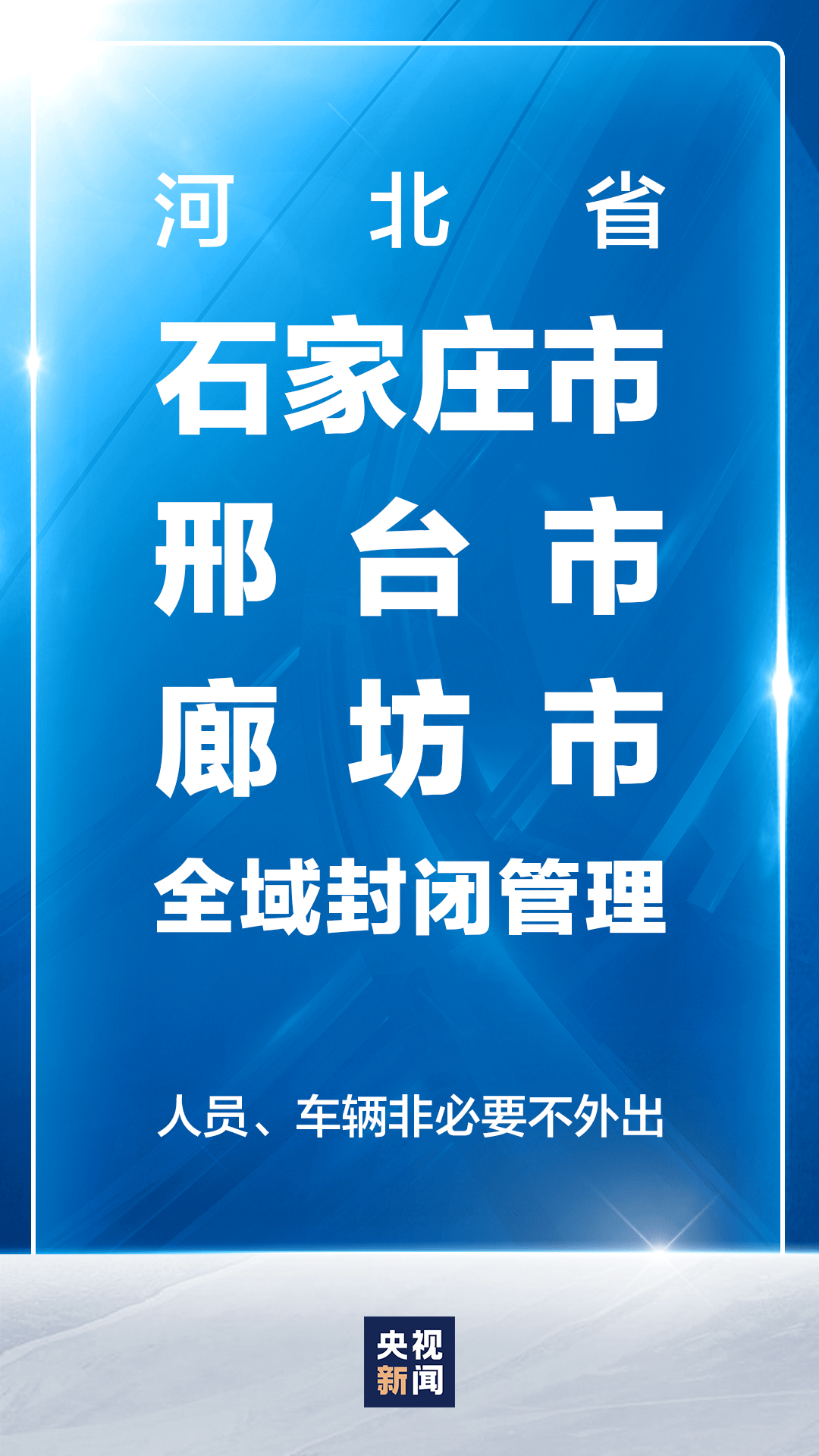 【石家庄市解封没,石家庄全市解封】