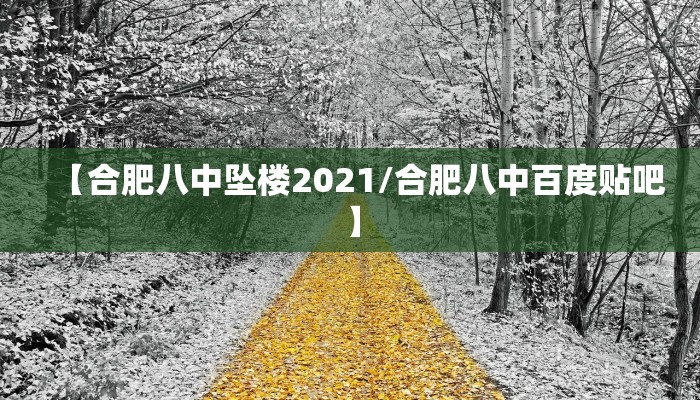 【合肥八中坠楼2021/合肥八中百度贴吧】